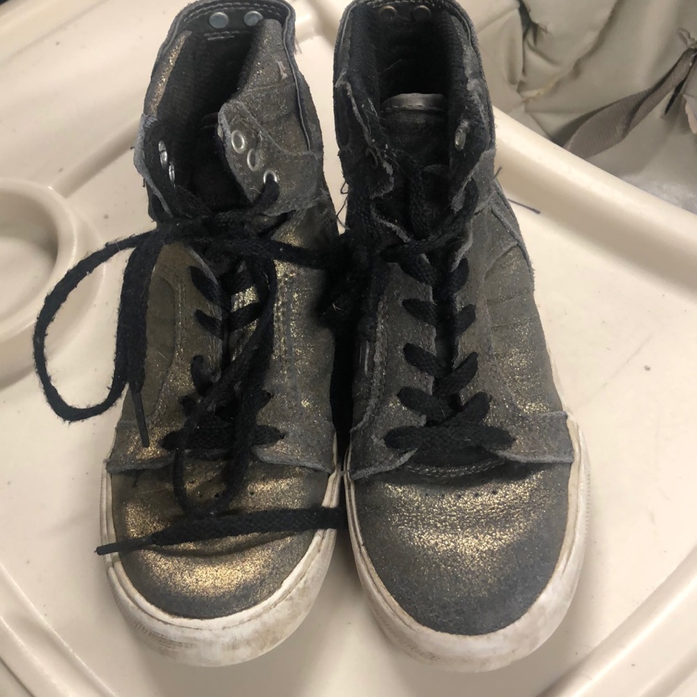 Supra high tops! Black and Gold